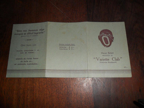 Antigua Papeleria Oscar Solari Variette Club Victor Lluch 0