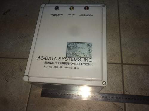 Ac Data System, Supresor De Alto Voltaje / Protector Gaseoso 1