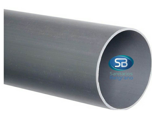 Caño Pvc Diam. 100 Desague 1.8 X 4 Mts Gris  Pegar Plastico 0