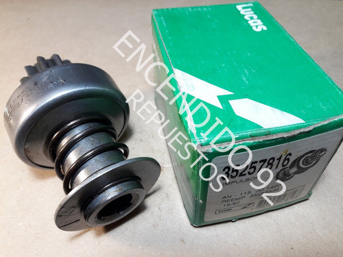 Impulsor Arranque Indiel An115b John Deere Massey M Benz 190 0