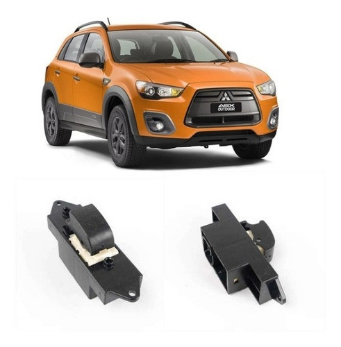 Botão Vidro Elétrico Simples Direito - Asx Lancer Outlander 0