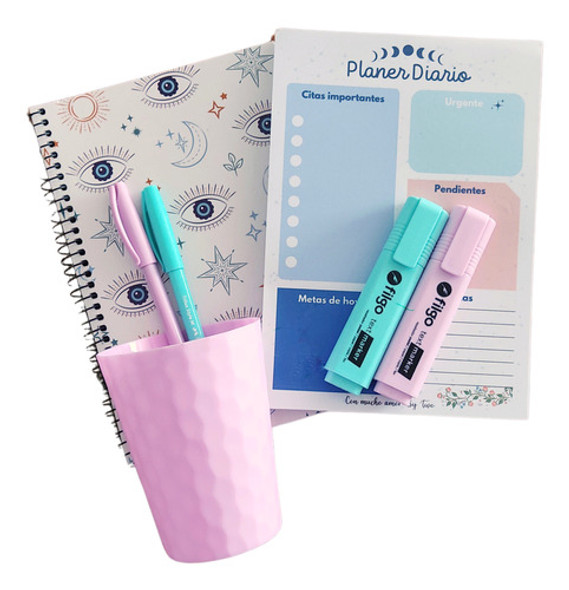 Regalo Combo Papelería Ideal Día Del Maestro/a Cumpleaños 0