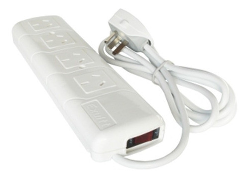 Zapatilla Prolongador Multiple 4 Tomas Termica Cable 1,5 Mts 0