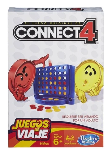 Juegos De Viaje Connect 4 Juego De Mesa Hasbro 0