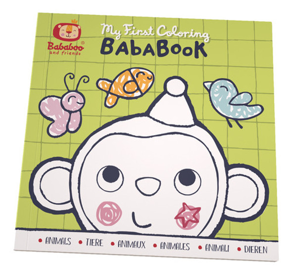 Bababoo Mi Primer Libro Para Colorear Animales - Mosca 0