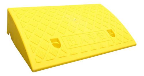 Entrada De Automóveis, Rampa De 50cmx27cmx11cm Amarelo 0