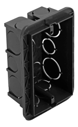 Caixa De Luz 4x2 Legrand Preta P/ Elétrica 689044 C/ 16 Unid 1