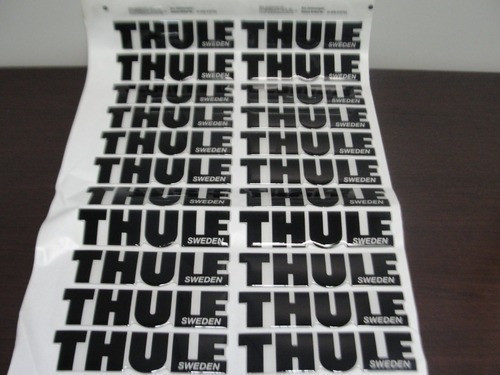 Thule Sweden 5 Unidades De Adesivo 1