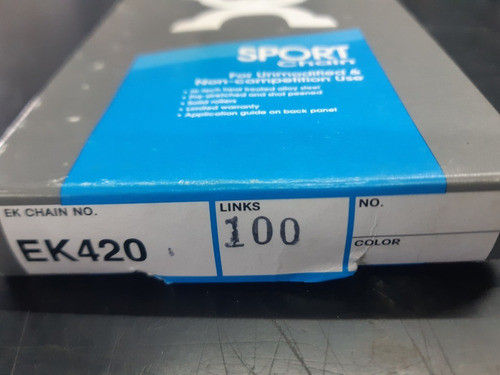 Cadena Transmision 420 * 100 L Ek Japon W/spj 4300 Lbs 1