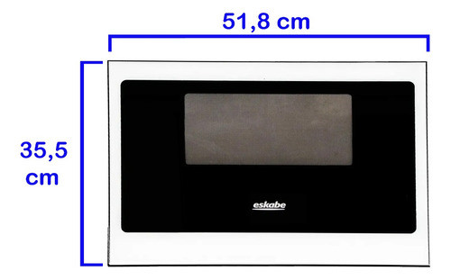 Vidrio De Horno Cocina Eskabe Fortte E2 Oferta + Lana Vidrio 1