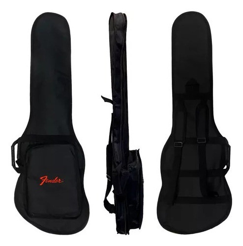 Capa Bag Acolchoada Cargo P/ Baixo Com Alças Fender 0