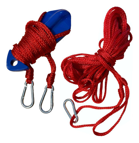 Kit Triangulo + Cabo Flotante P/gomon De Arrastre Inflable 0