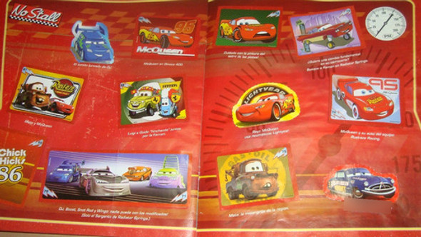 Album De Figuritas Cars - Disney, Pixar - Completo 1 Album De Figuritas Cars - Disney, Pixar - Completo 1