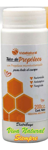 Talco Para El Cuerpo Con Propóleos Desinfectante Bactericida 0