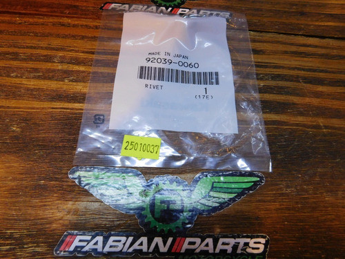 Rivet Chico Carenado Kawasaki Varios Modelos 25010037 F P 1