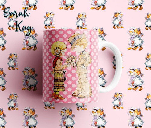 20 Diseños Plantillas Sublimar Tazas Sarah Kay Niña 0