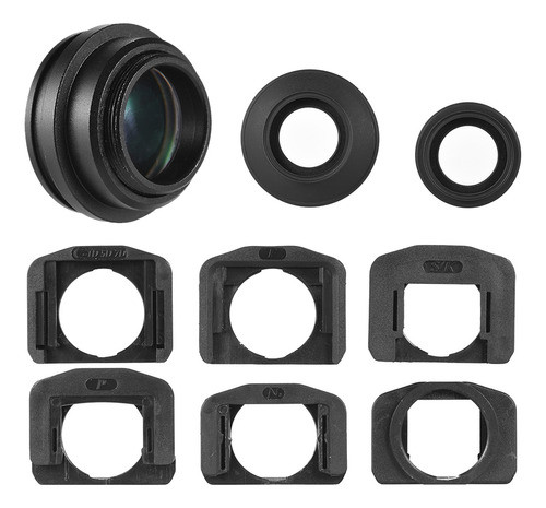 Câmera Magnifier Eyecup 1.51x Para Com Ocular Eyepatch Dslr 0