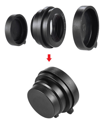 Câmera Magnifier Eyecup 1.51x Para Com Ocular Eyepatch Dslr 1
