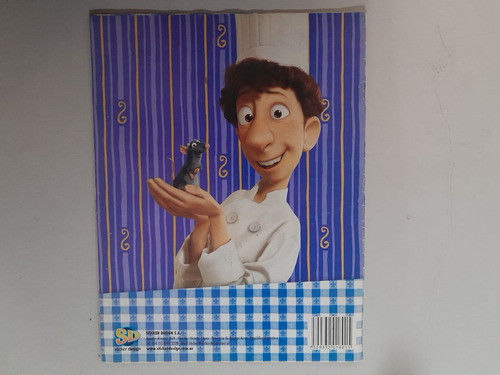 Álbum De Figuritas Ratatouille Vacío Impecable 1