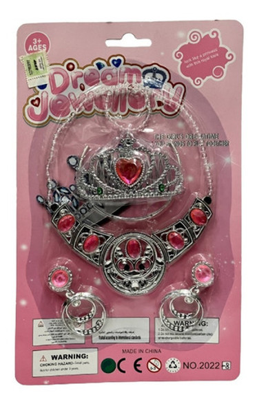 Set Bijouterie Con Corona Y Accesorios En Blister 20228 0
