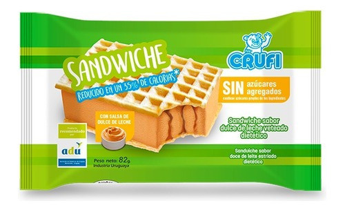 Sandwiche Helado Diet Crufi - 30 Unidades - Triple O Ddl 1