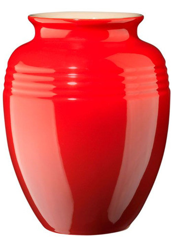 Vaso 1l Cerâmica Le Creuset Para Flores 15cm Vermelho 0