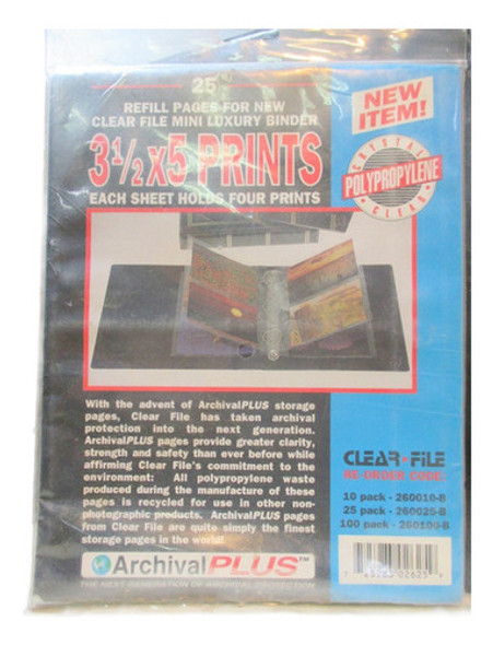 Album Clear File P/100 Fotos 9x 13 Cm Usa X Congreso 0