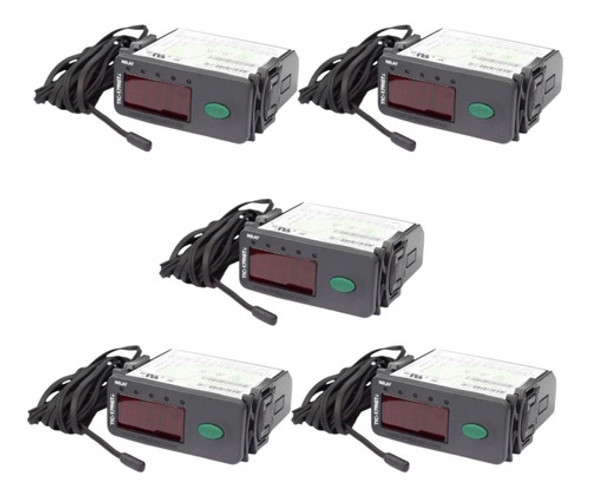 Kit 5x Termostato Tic17-rgti C/ Sensor Full Gauge - Promoção 0