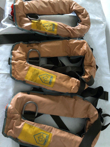 Chaleco Salvavidas Inflable Automático Profesional Secumar 1