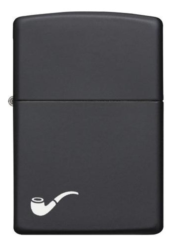 Encendedor Zippo Pipe Black Matte Original Aventureros 0