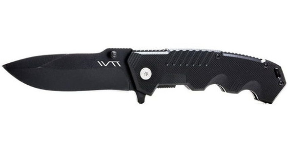 Cuchillo Navaja Plegable De Bolsillo | Hoja Negra / Bgt 1