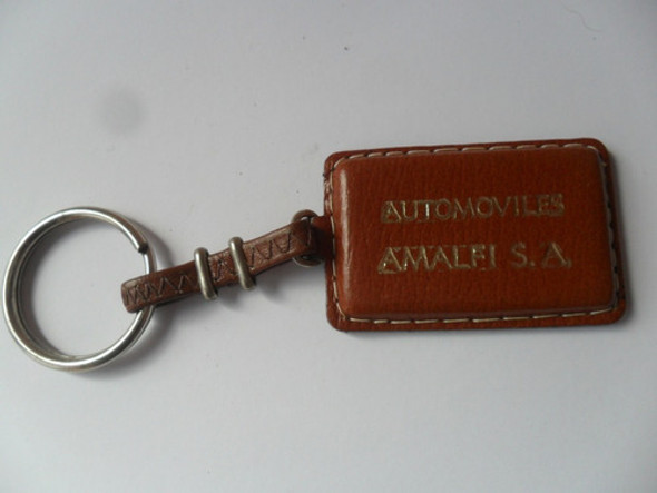 Llavero Antiguo Insignia Fiat Amalfi 128 600 Hurlingham 0