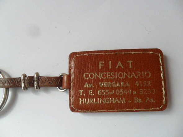 Llavero Antiguo Insignia Fiat Amalfi 128 600 Hurlingham 1