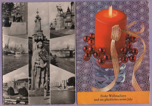 0544_lote De 6 Tarjetas Postales De Alemania 1