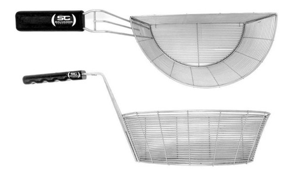 Cesto Direito Galvanizado Para Fritador Tfao 40 - Metalcubas 1