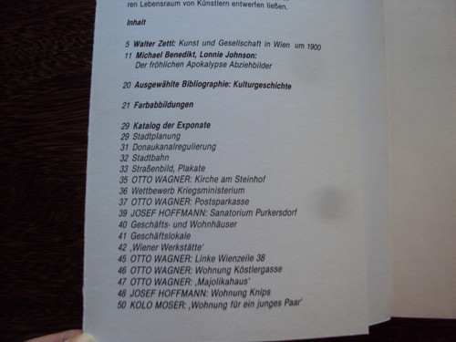 Kunst In Wien Um 1900 Arte En Aleman Catalogo Austria Noveci 1