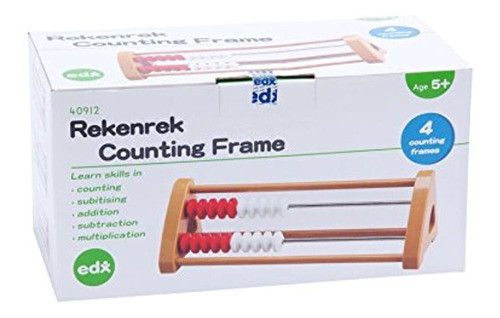 Marco De Recuento De Educación Edken Rekenrek - Juego De 4 0