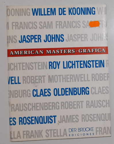 American Masters Grafica - Der Brucke Ediciones - Catalogo 0