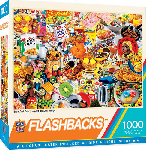 Rompecabezas Masterpieces Desayuno 1000 Piezas 0