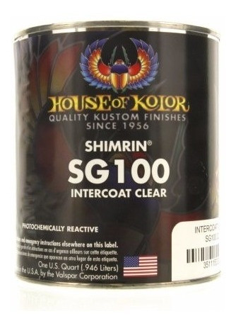 Sg-100-intermedia Clear House Of Kolor 1l 1