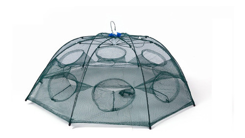 Trampa Para Mojarra 10 Bocas Pesca Plegable Automatica Grand 0