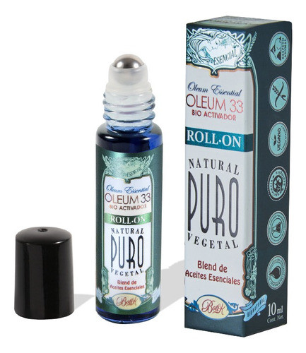 Oleum 33 Bio Activador Roll On Natural Puro Vegetal Blend 0