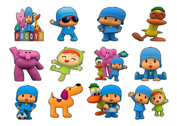 Patch Estampado Do Pocoyo, Termocolante Estampado 1