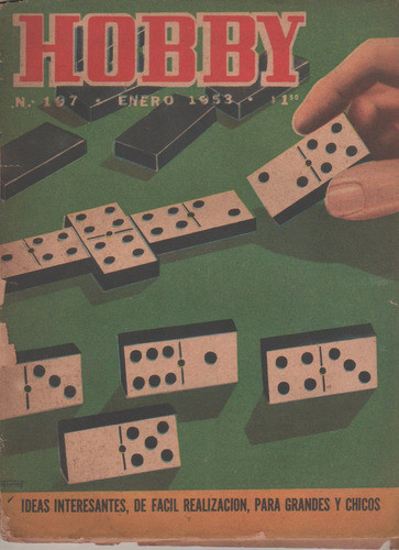 Antigua Revista *** Hobby *** N  197 - Enero Del Año 1953 0