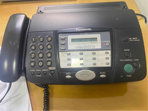 Fax Panasonic Modelo Kx-ft908 Ag 0