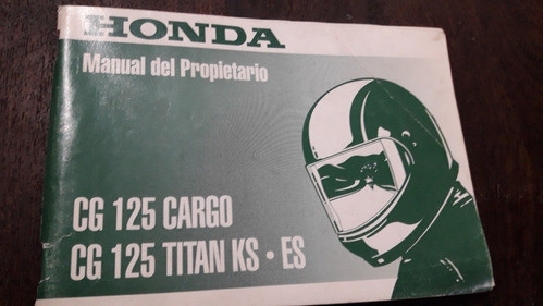 Manual Del Propietario Honda Cg125 Titán Ks. Es.y Cargo 0