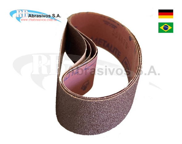 5 Bandas De Lija 50x478 Oxido Aluminio 150mm 1