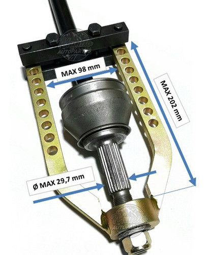 Extractor De Homocinetica Auto Camioneta Taller Profesional 1