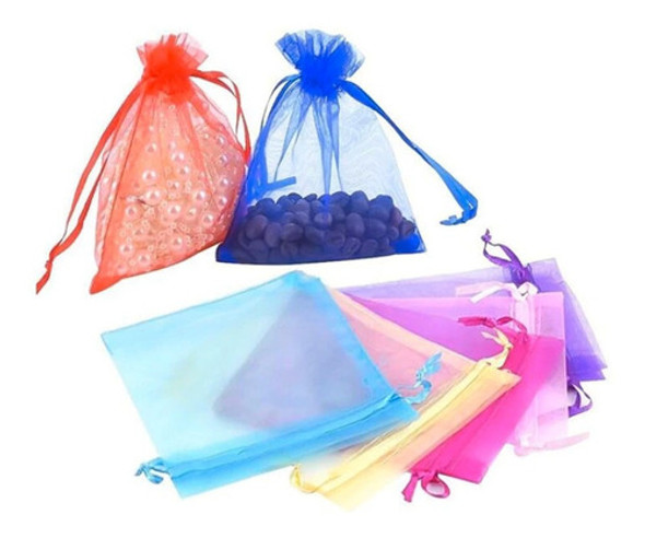 Bolsas De Organza 15 X 30 Cm Pack 10 Unidades Varios Colores 1 Bolsas De Organza 15 X 30 Cm Pack 10 Unidades Varios Colores 1