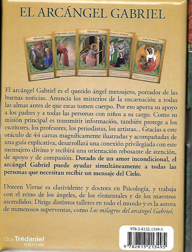 Arcangel Gabriel Cartas Oráculo Libro Doreen Virtue Original 1